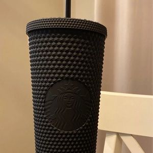 Starbucks Matte Black Studded Tumbler